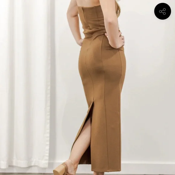 Anthropologie Sophie Rue Shaquille Strapples Dress Size Large - Picture 7 of 9